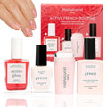 Manucurist French Manicure Set - Active Glow Raspberry Nail Polish Kit