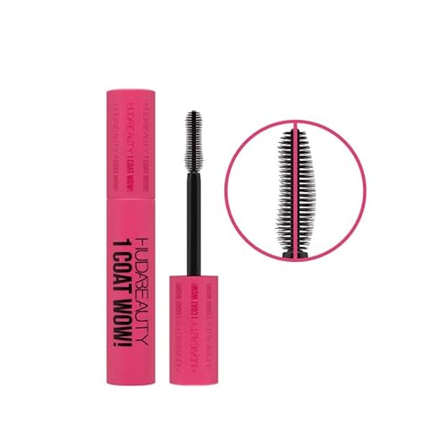 H.U.D.A BEAUTY 1 Coat WOW! Extra Volumizing and Lifting Mascara Very Vanta - Extreme Black (0.33 fl oz. / 10 mL)