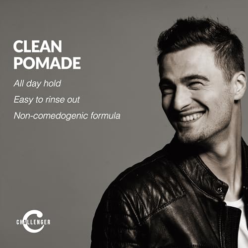 Challenger Clean Fragrance Free Hair Pomade | Medium Firm Hold