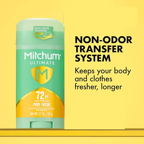 72H Antiperspirant Deodorant for Women, Pure Fresh Scent - 2 Pack
