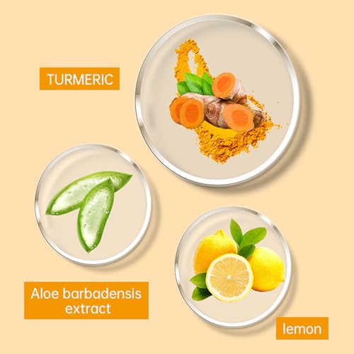 Turmeric Lemon Lip Scrub - Natural Sugar Exfoliator 50g