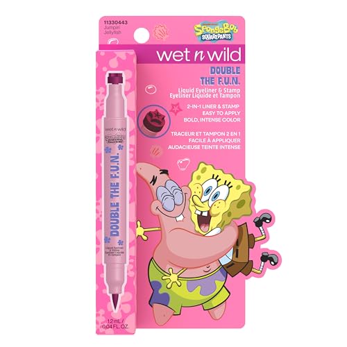 wet n wild SpongeBob Dual-End Liquid Eyeliner & Stamp