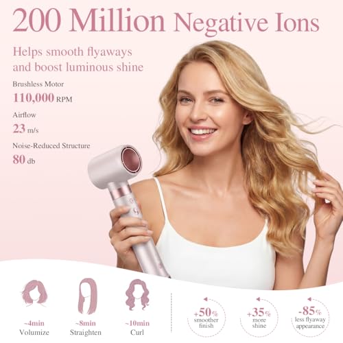 Entalva 5-in-1 Hot Air Styler - Blowout Brush Hair Dryer Set