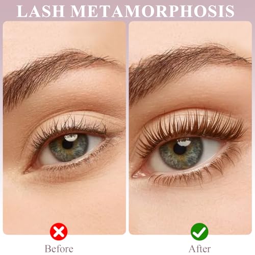 Plman Fine Brush Mascara Brown – Waterproof, Smudge-Proof