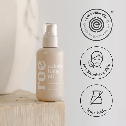 Roe Wellness Baby Hair, Scalp & Body Oil Unscented