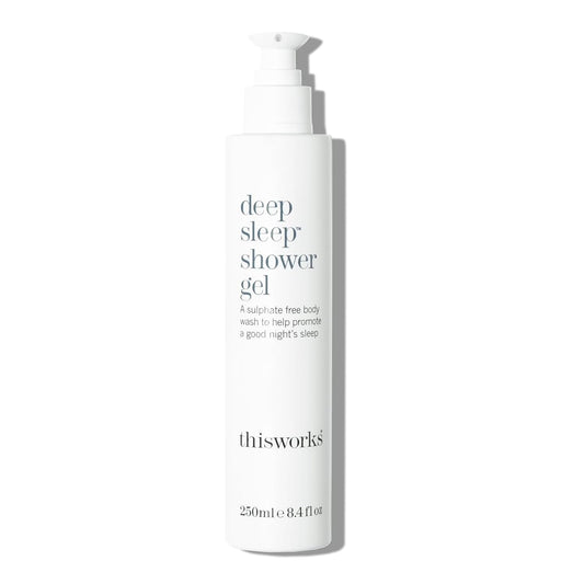 THISWORKS deep sleep shower gel: Calms the Mind and Protects the Skin, 8.4 fl oz (250ml)