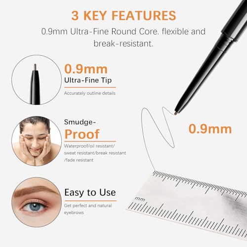 MAVENI Microblading Brow Pencil 0.9mm - Waterproof with Refill