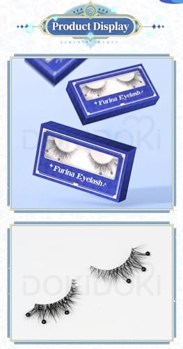 KIRA KIRA Furina False Eyelashes with Rhinestones