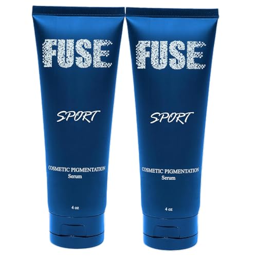 Fuse Sport Scalp Aftercare - Minimizes Oily Scalp - For Shaved scalps or Scalp Micropigmentation - Made in the USA-4oz (Pack of 2, Blue)