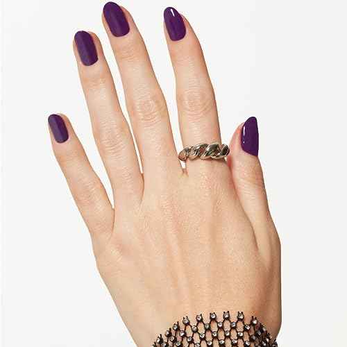 essie Salon-Quality Nail Polish, Vegan, Fall 2023, Dark Purple, Underground Ball, 0.46 fl oz