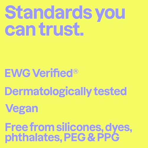 ATTITUDE Body Wash, EWG Verified Shower Gel, Dermatologically Tested, Plant and Mineral-Based, Vegan Personal Care Products, Extra Gentle, Unscented, 16 Fl Oz (Pack of 6)