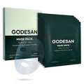 Hydrogel Face Mask Pack 5pcs - Rich Collagen, Deep Moisture, Ginseng, Tea Tree, Hyaluronic, Overnight Mask, All skin type