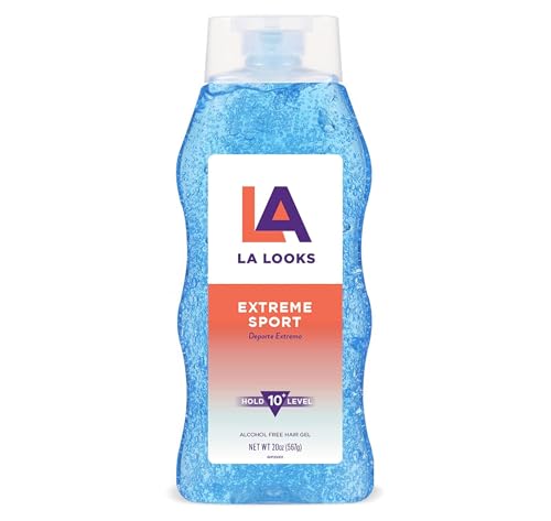 LA Looks Extreme Sport Hair Gel 20 Oz - High-Performance Hold for Active Lifestyle - Variation of THIS listing