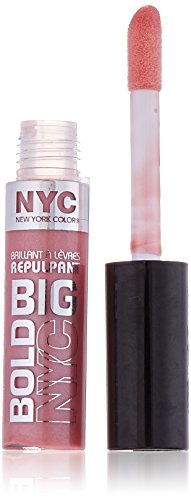 NYC Big Bold Plumping Lip Gloss - Big City Blush 0.39oz