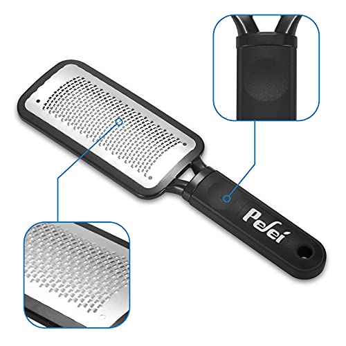 Pefei Professional Stainless Steel Foot File & Pedicure Callus Remover