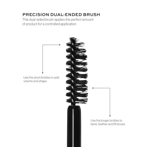 MAKE Beauty Infinite Hold Brow Gel. Clear Eyebrow Gel with Brush. Sculpt, Define, and Set Eyebrows - All-Day Wear