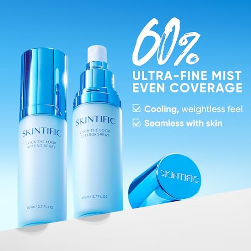 SKINTIFIC 16H Long-Lasting Makeup Setting Spray - Soft Matte Finish