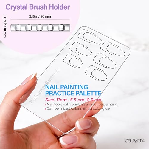 Professional Nail Art Brush Set – 24PC Kit with Dotting Pens & Gel Brushes