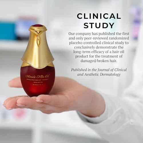 Miracle Fruit Seed Hair Oil - 50ml Treatment for All Types - Ultra Shiny, Strong Oil for Dry Hair and Growth - Prevents Breakage and Hair Loss