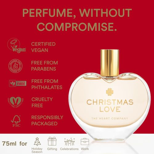 Christmas Love Eau de Parfum for Women – 75ml Warm Spiced Fragrance