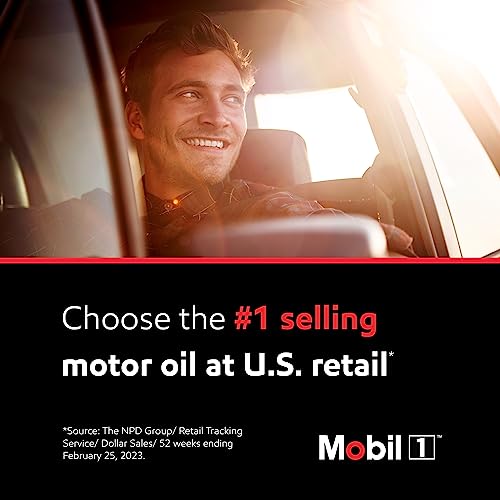 Mobil 1 Advanced Fuel Economy Full Synthetic Motor Oil 0W-16, 5 Quart