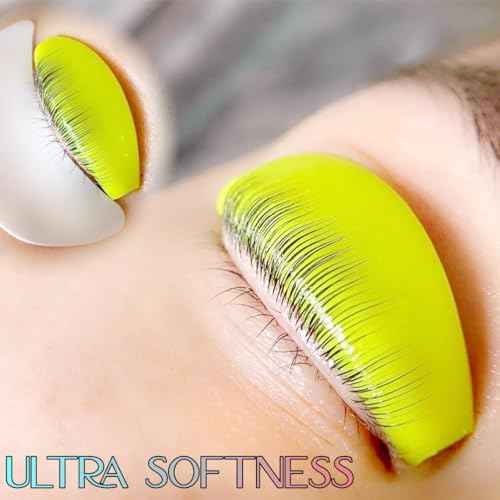 Lash Lift Shields No glue Eyelash Lifting Shield Wider Lash Lift Pads Rainbow Lami Lamination Roller LM Curler Pad Soft Eyelash Perm Rod 6 Size Air Bubble Silicone Light Weight Guard Natural Lifting