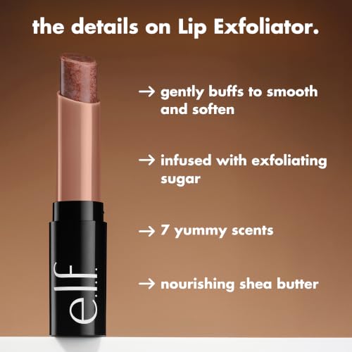 Lip Exfoliator - Moisturizing Strawberry Lip Scrub with Jojoba Oil, 0.10oz - Vegan & Cruelty-Free