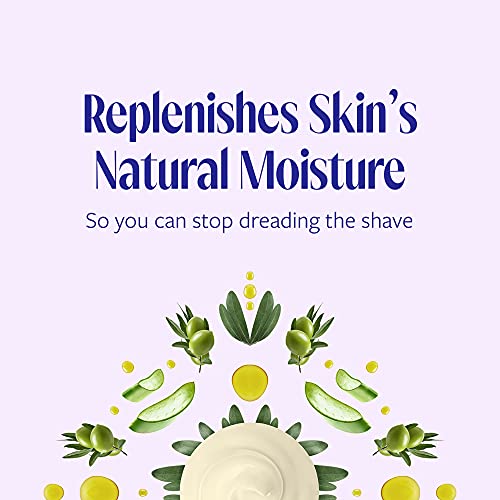 Moisturizing Shaving Gel for Women - Dry Skin Relief, Pack of 6