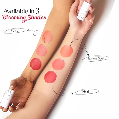 M2U NYC Coral Cream Blush Stick – 3-in-1 Cheeks, Lips & Eyes