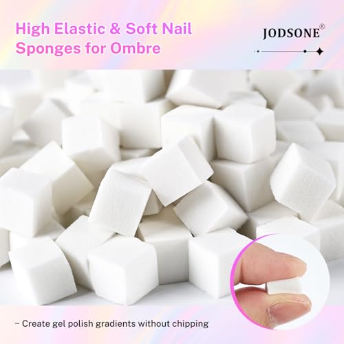 100Pcs Nail Sponges for Ombré Gel Polish Gradient Nail Art Tools