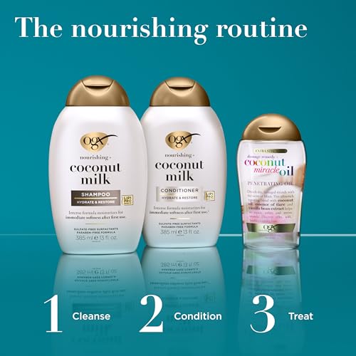 OGX Nourishing Coconut Milk Shampoo 25.4oz