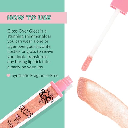 Kimchi Chic Gloss Over Gloss Shimmer Lip Gloss – Pink