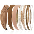 7-Pack Hair Headbands for Women – Knotted Fashion Styles