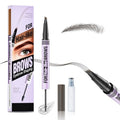 Microblading Eyebrow Pen 2-in-1 Dual-Ended Dark Brown