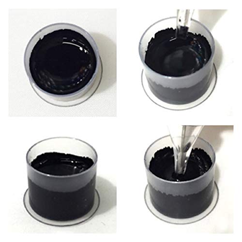 300pcs Plastic Ink Caps for Tattooing & Microblading, 17x14mm