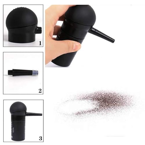 Hair Fibers Spray Applicator, Spray Applicator Pump Nozzle for Hair Fibers to Instantly Thicken Thinning or Balding Hair for Men and Women - Natural Hair Loss Concealer Tool