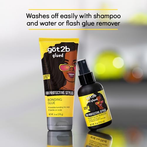 Got2b Glued Bonding Glue 6oz - Invisible Wig Lace Adhesive