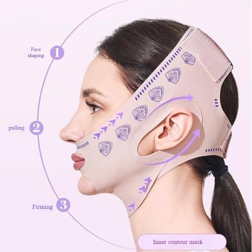 V Line Lifting Chin Strap - Double Chin Reducer & Jawline Shaper