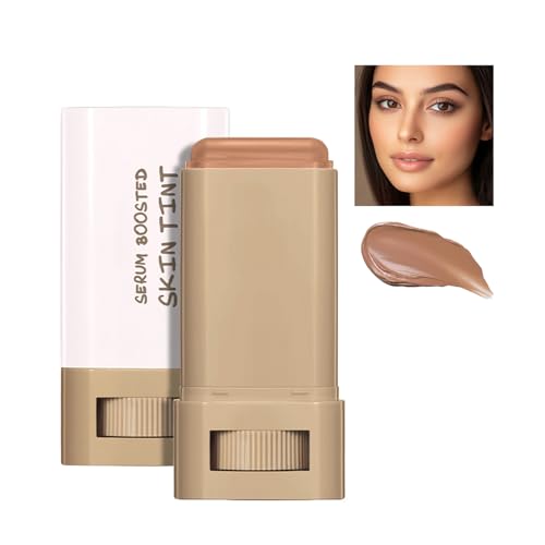 Lulesi Skin Tint Foundation Stick with SPF - Hydrating Tinted Moisturizer