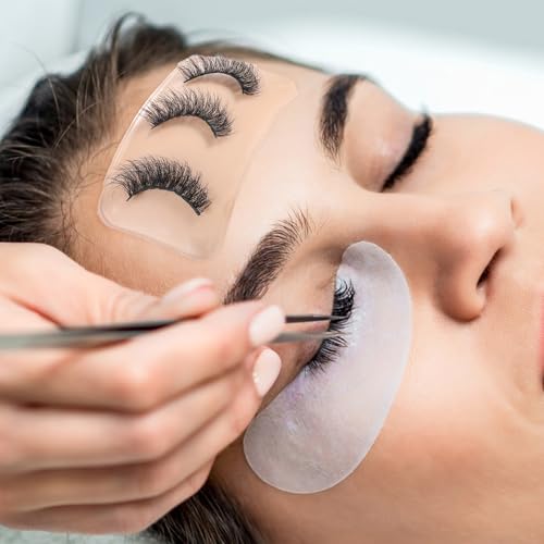 10Pcs Silicone Lash Pad Eyelash Extension Holder Reusable
