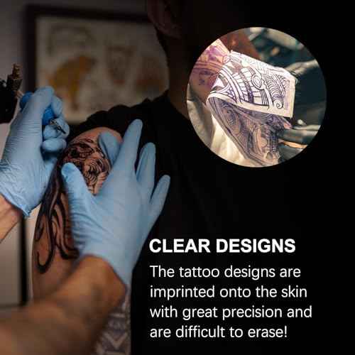 Tattoo Stencil Transfer Gel Solution, Tattoo Stencil Gel, Transfer Gel for Tattooing, Stencils Primer Stuff Stencil Gel for Tattooing Paper Machine Temporary Tattoo Supplies, 150 ml / 5.1 fl oz
