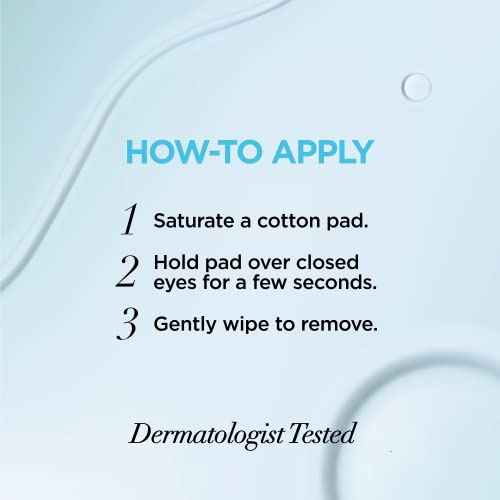 L'Oreal Paris Clean Artiste Oil Free Eye Makeup Remover, 2 Count
