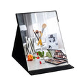 12x9 Extra Large Portable Makeup Mirror with Stand