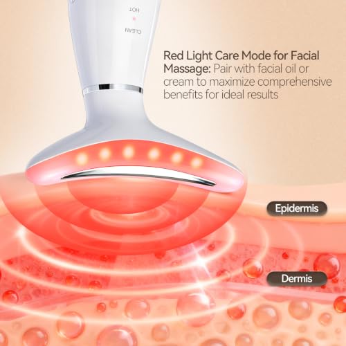 3-in-1 Facial Massager with Vibration & Color Modes
