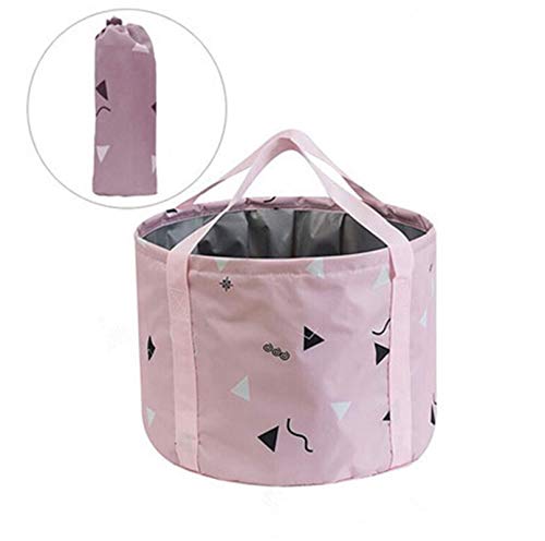 Portable 24L Collapsible Foot Soaking Basin - Travel Foot Spa Tub