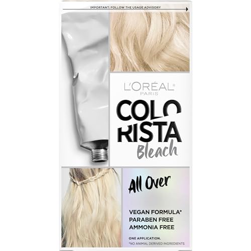 Hair Bleach Kit for All Over Blonde Hair - Includes Purple Conditioner - 1 Count