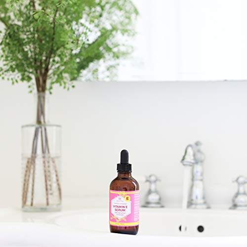 Leven Rose Vitamin E Oil Serum for Face, Body & Hair – 4 fl oz