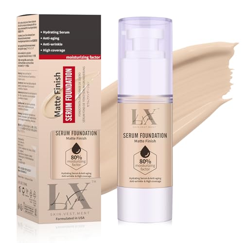 Hyaluronic Acid Moisturizing Foundation, 24hr Waterproof, Light Shade 101