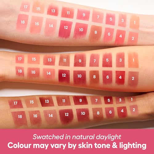 COLORGRAM NUDE BLUR TINT 01 SALMON BEIGE | K-Beauty Makeup, Soft-Focus Matte Lip Stain, 2-in-1 Lip & Cheek