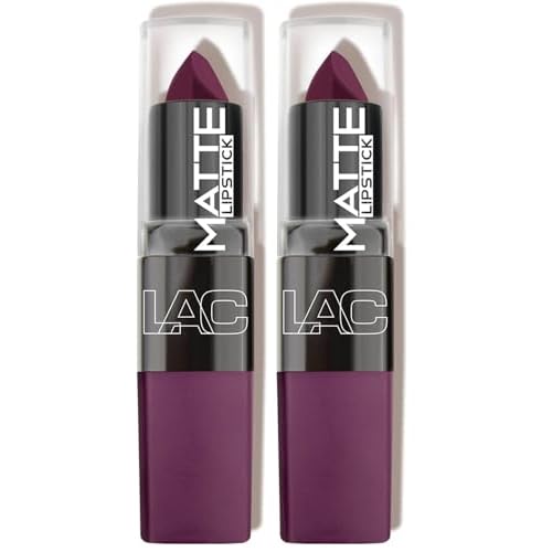 L.A. COLORS Matte Lipstick, Torrid CML473 (Pack of 2)